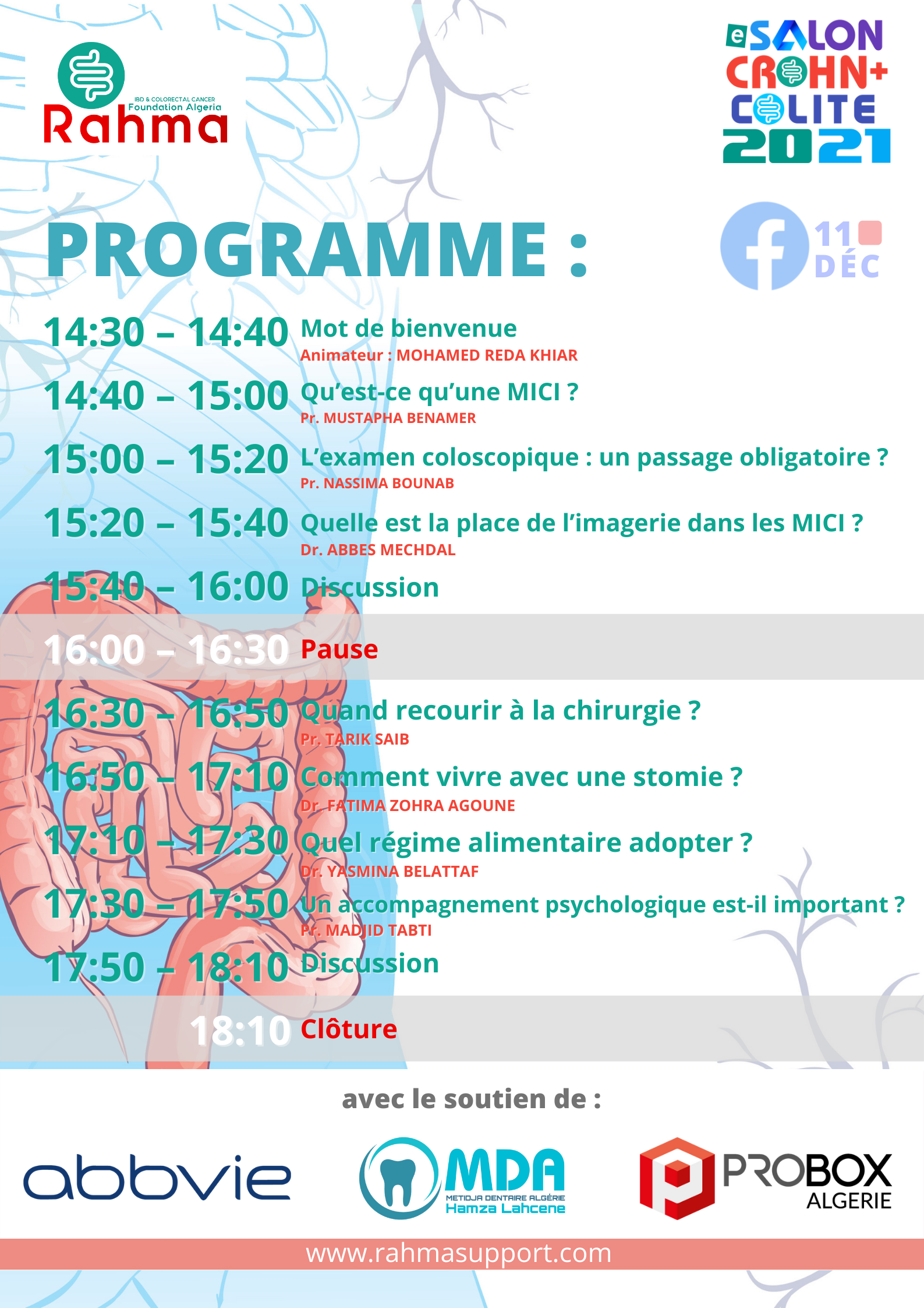 4ème Salon annuel MICI et CCR 